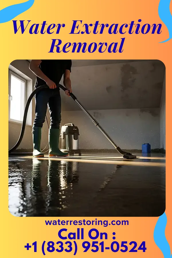Water Extraction Removal in Red Corral, CA